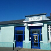 façade de la Gare SNCF - Anor