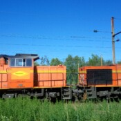 locomotive Colas en gare d'Anor