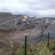 panorama de la carrière de Wallers depuis le Belvédère