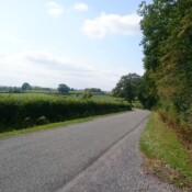 route de Moustier à Wallers en Fagne